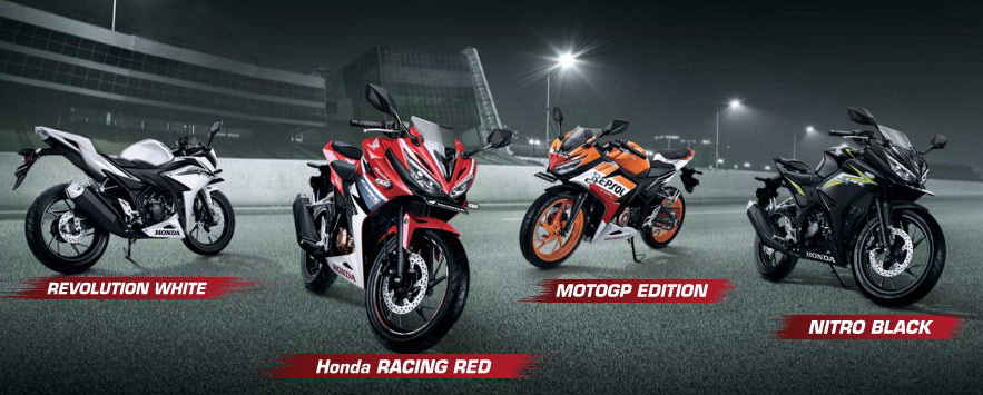 Pilihan Warna All New Honda CBR150R 2016