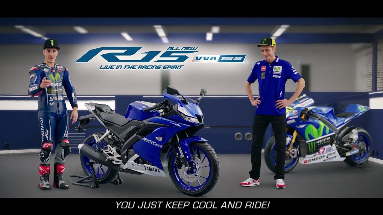 All New Yamaha R15, “You just keep cool and ride!”