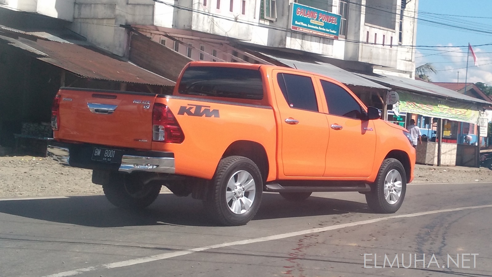 Mobil idaman Hilux D-Cab orange modif cat ulang kapan punya gue
