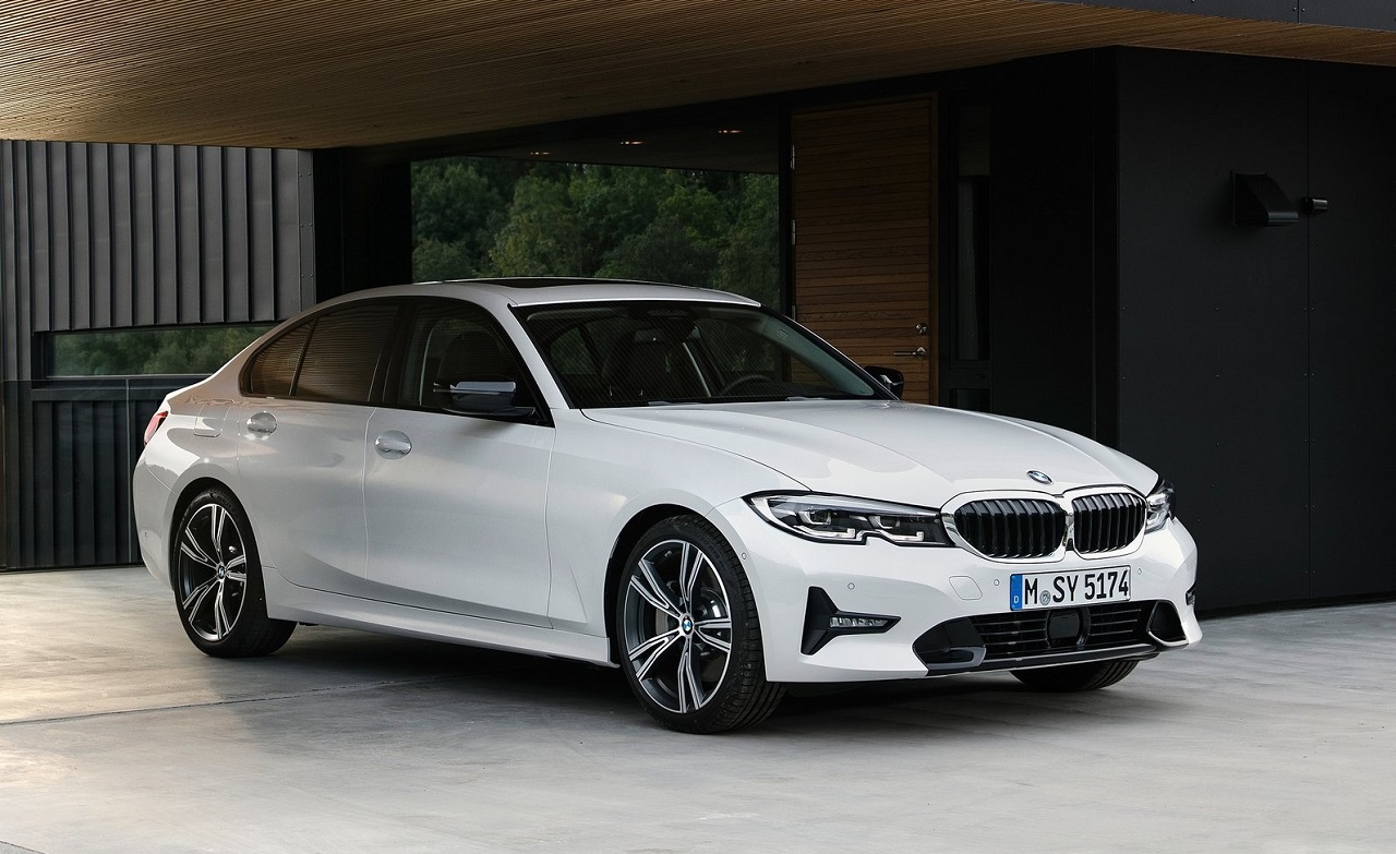 BMW Seri 3 2019 G20 depan Putih