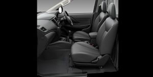 Desain interior New Mitsubishi Triton L200 Facelift 2019 single cabin