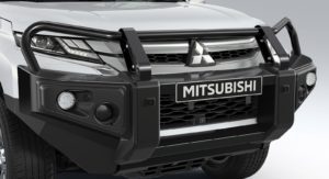 New Mitsubishi Triton L200 Facelift 2019 aksesoris bumper besi offroad guard