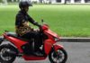 Pak Jokowi naik motor listrik GESITS